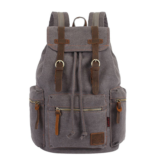 Vintage canvas backpacks Men Bags