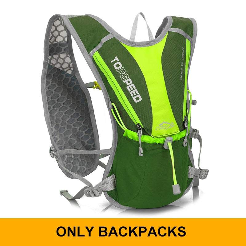Water bag backpack, 1.5L water bag, 500ML for Running / Cycling / Trail running / Hiking / Marathon