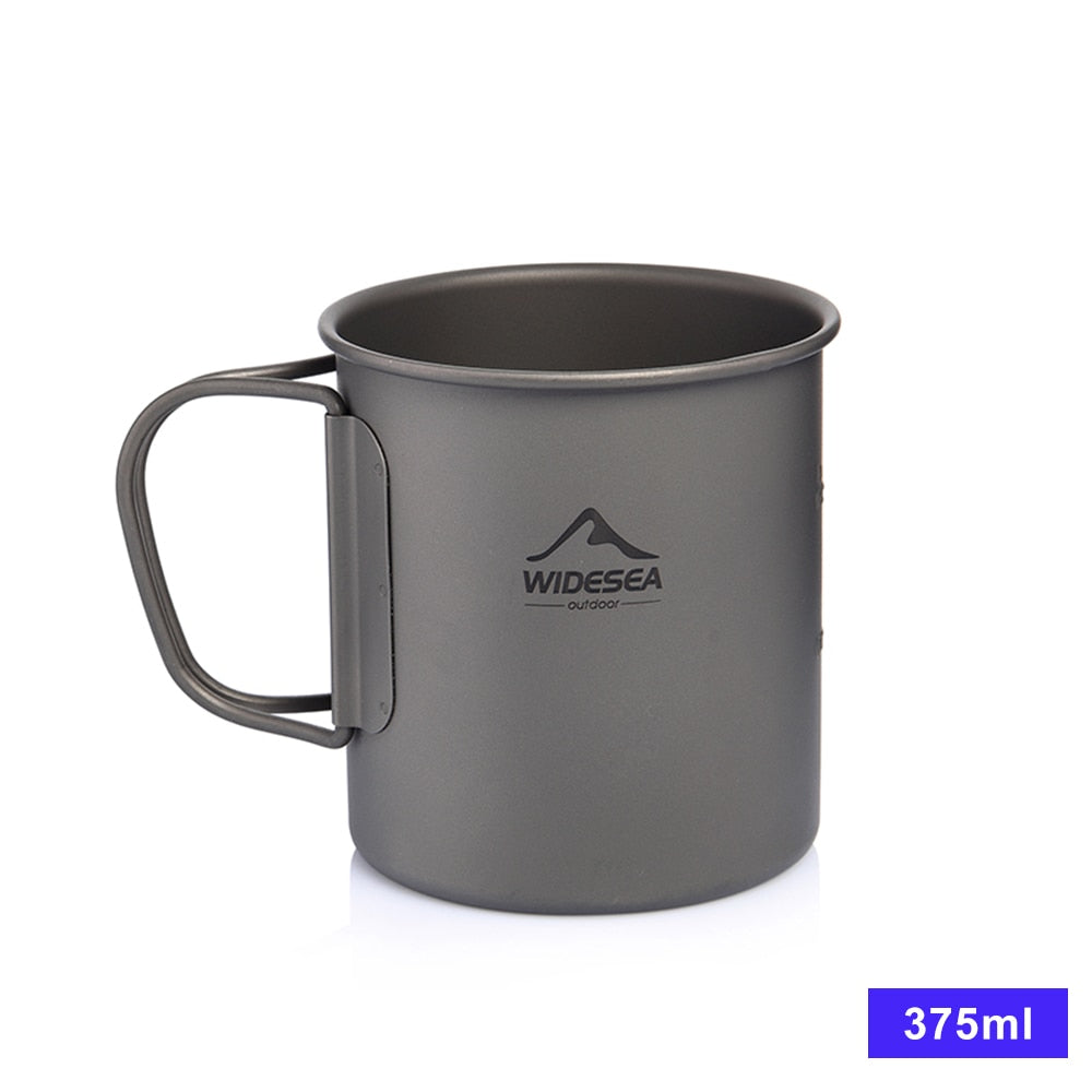 Widesea Camping Mug Titanium Cup
