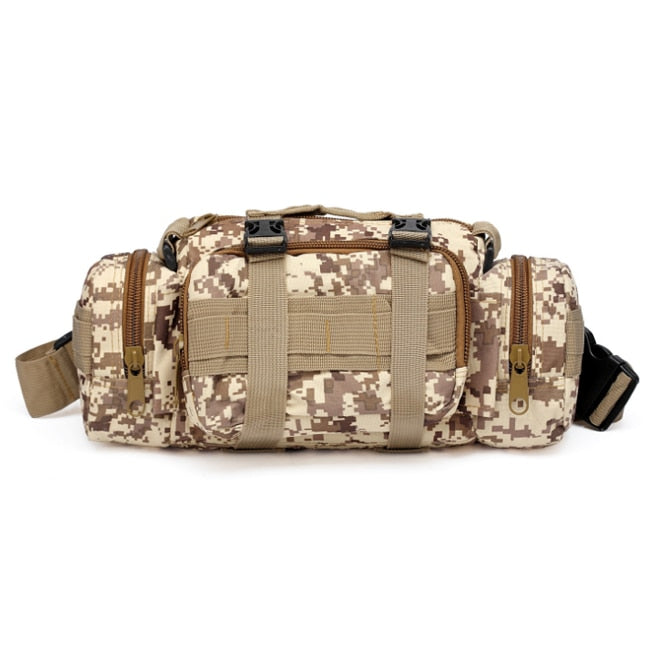 Outdoor Military Tactical Waist Bag Waterproof Nylon